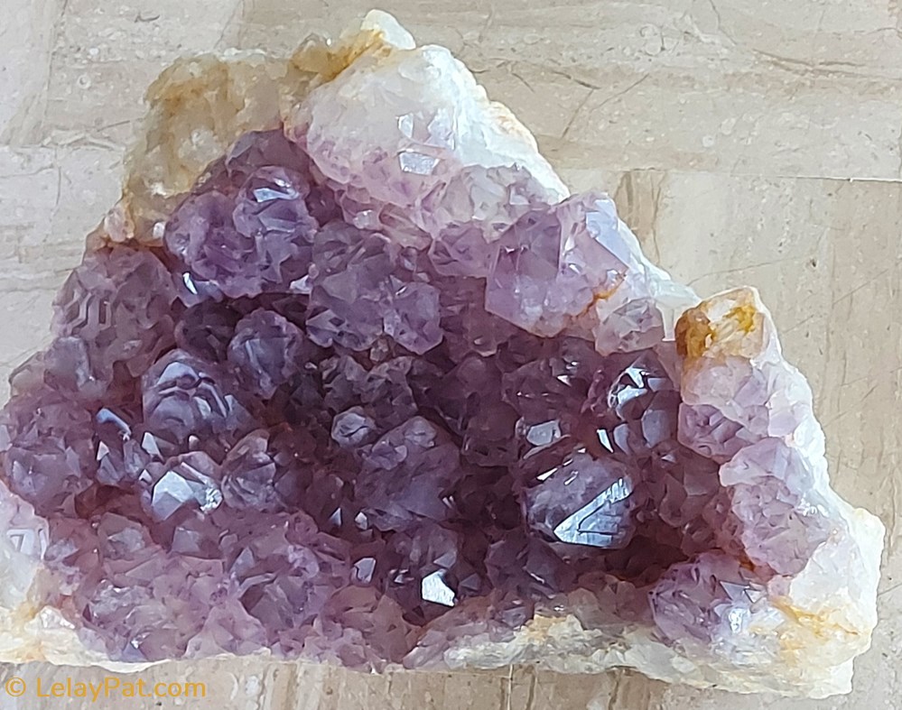 Quartz Améthyste en buisson mineraux meteorites quartz amethyste en buisson