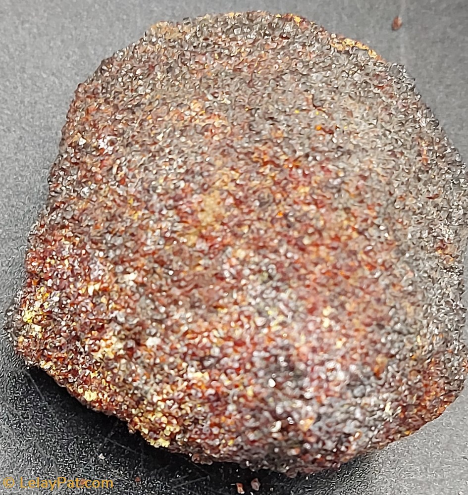 Grenat Spessartite (nodule) mineraux meteorites grenat spessartite nodule
