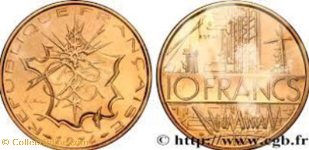 10 francs Mathieu 1974 monnaies monde france 10 francs mathieu 1974