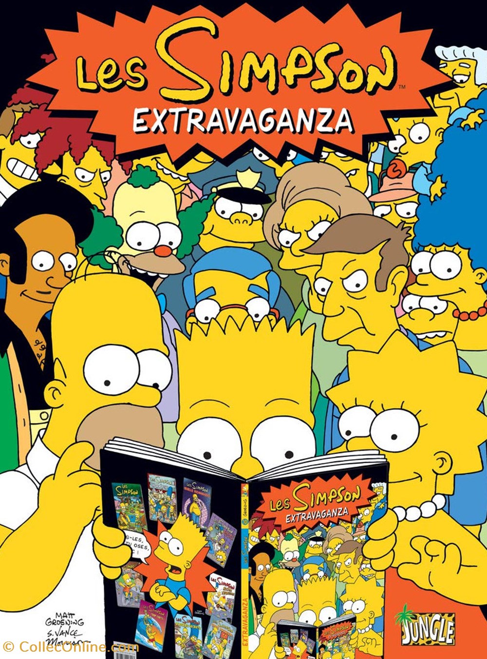 Les SImpson Extravaganza livres bd revues bandes dessinees les simpson extravaganza