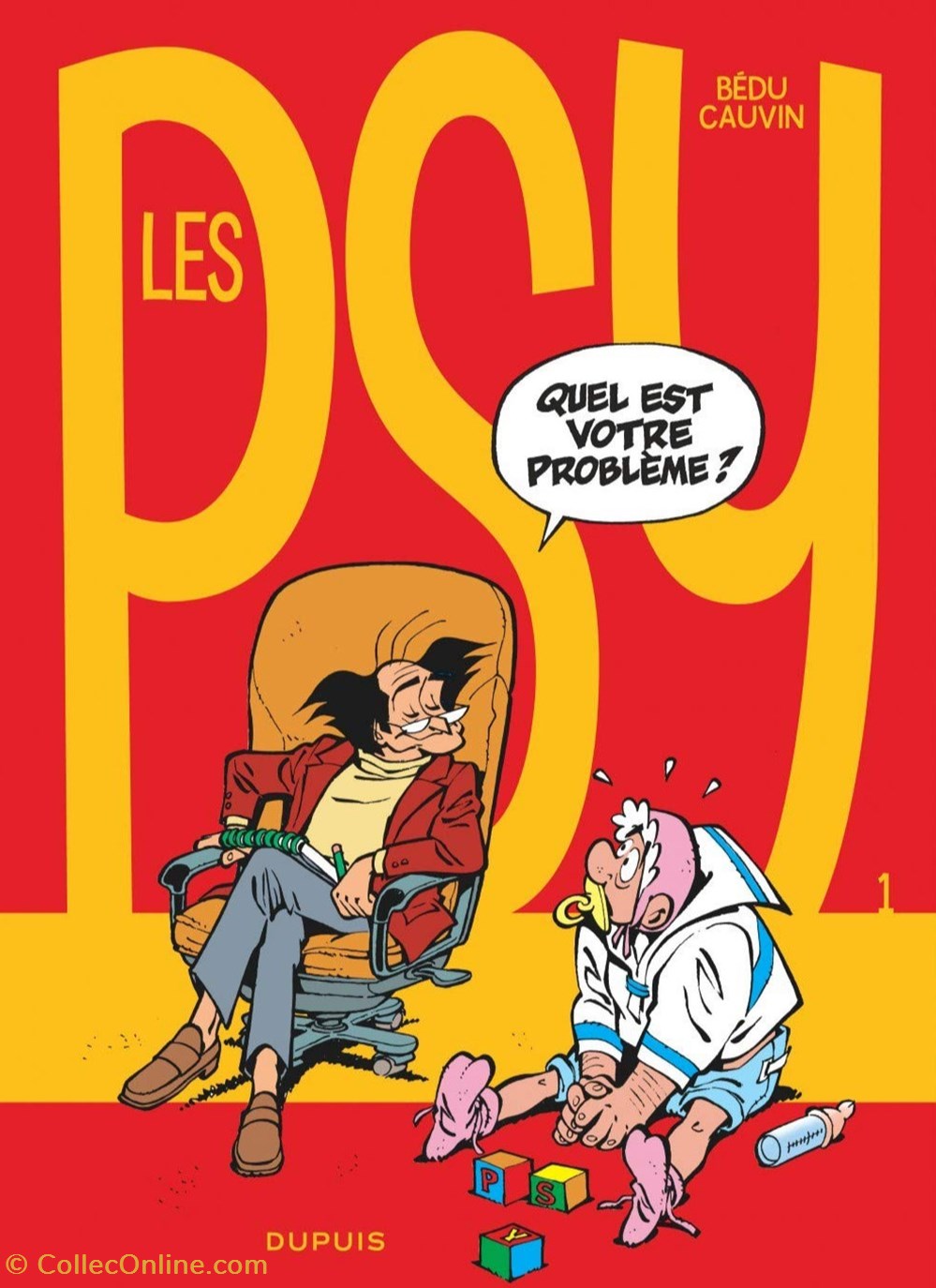 Les Psy - Quel est votre problème ? livres bd revues bandes dessinees les psy quel est votre probleme