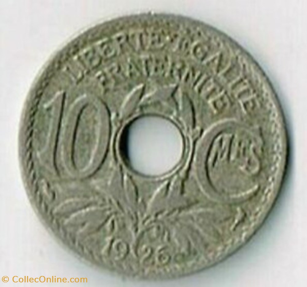 10 cts Lindauer 1926 monnaies monde france 10 cts lindauer 1926