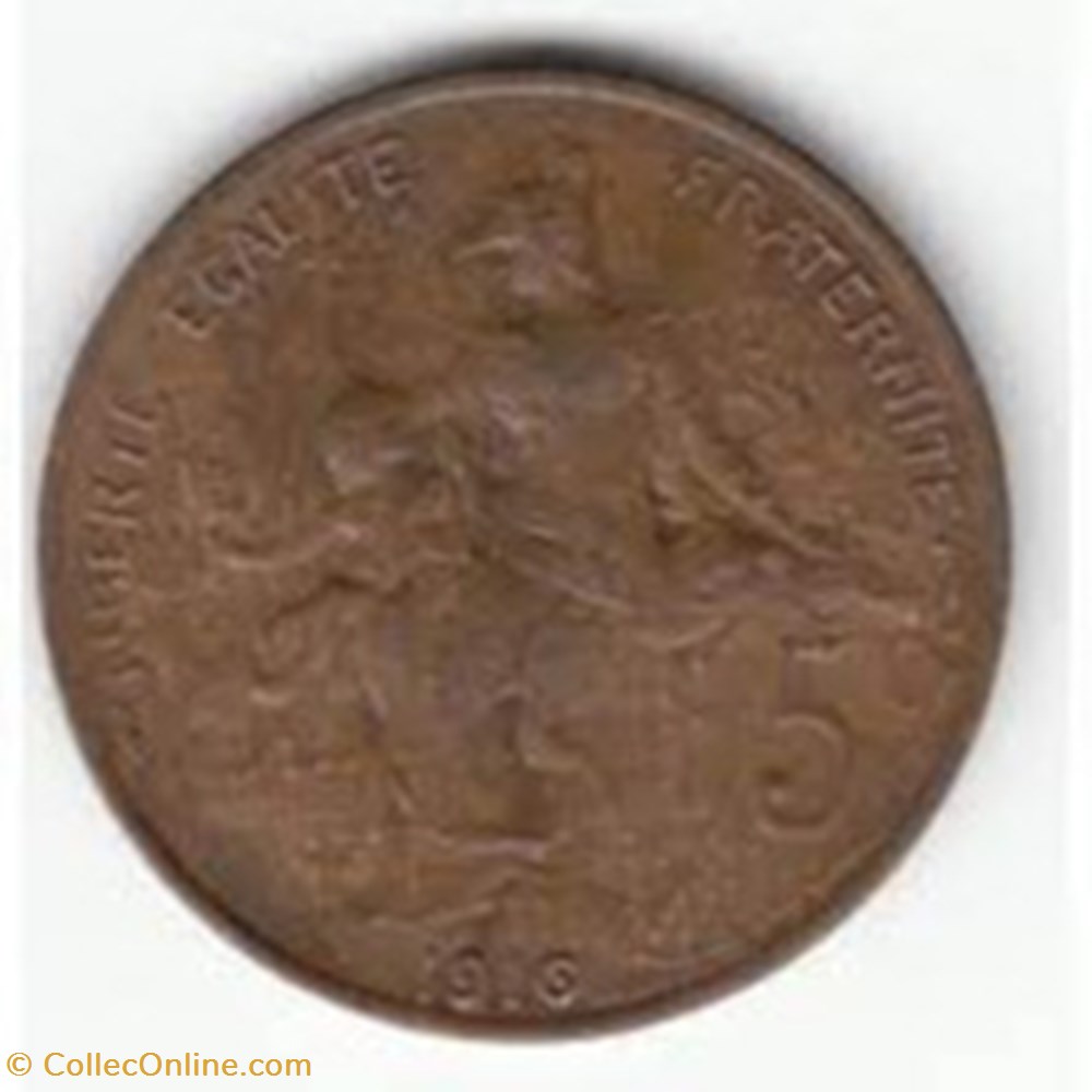 5 cts Marianne 1916 monnaies monde france 5 cts marianne 1916