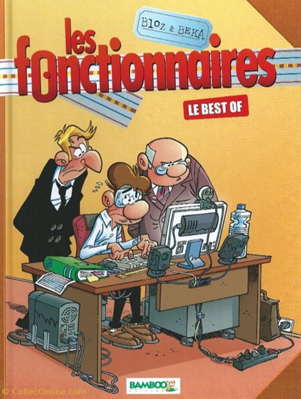 Les fonctionnaires, le Best-of HS2 livres bd revues bandes dessinees les fonctionnaires le best of hs2