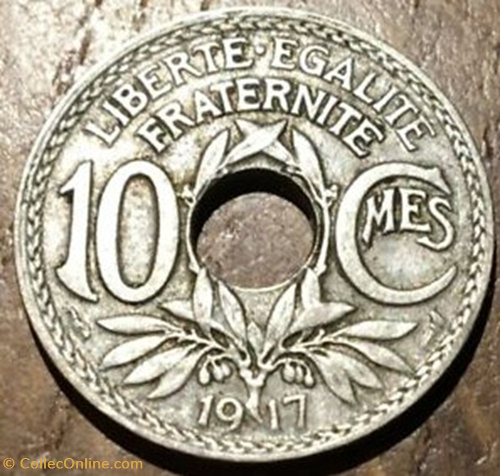 10 cts Lindauer 1917 monnaies monde france 10 cts lindauer 1917