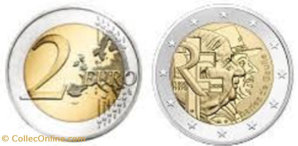2 euros général de gaulle 2020 monnaies france 2 euros general de gaulle 2020