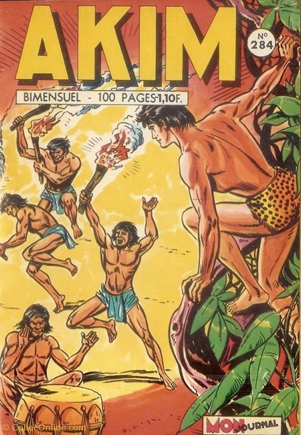 Akim Bimensuel N284 livres bd revues comics akim bimensuel n284