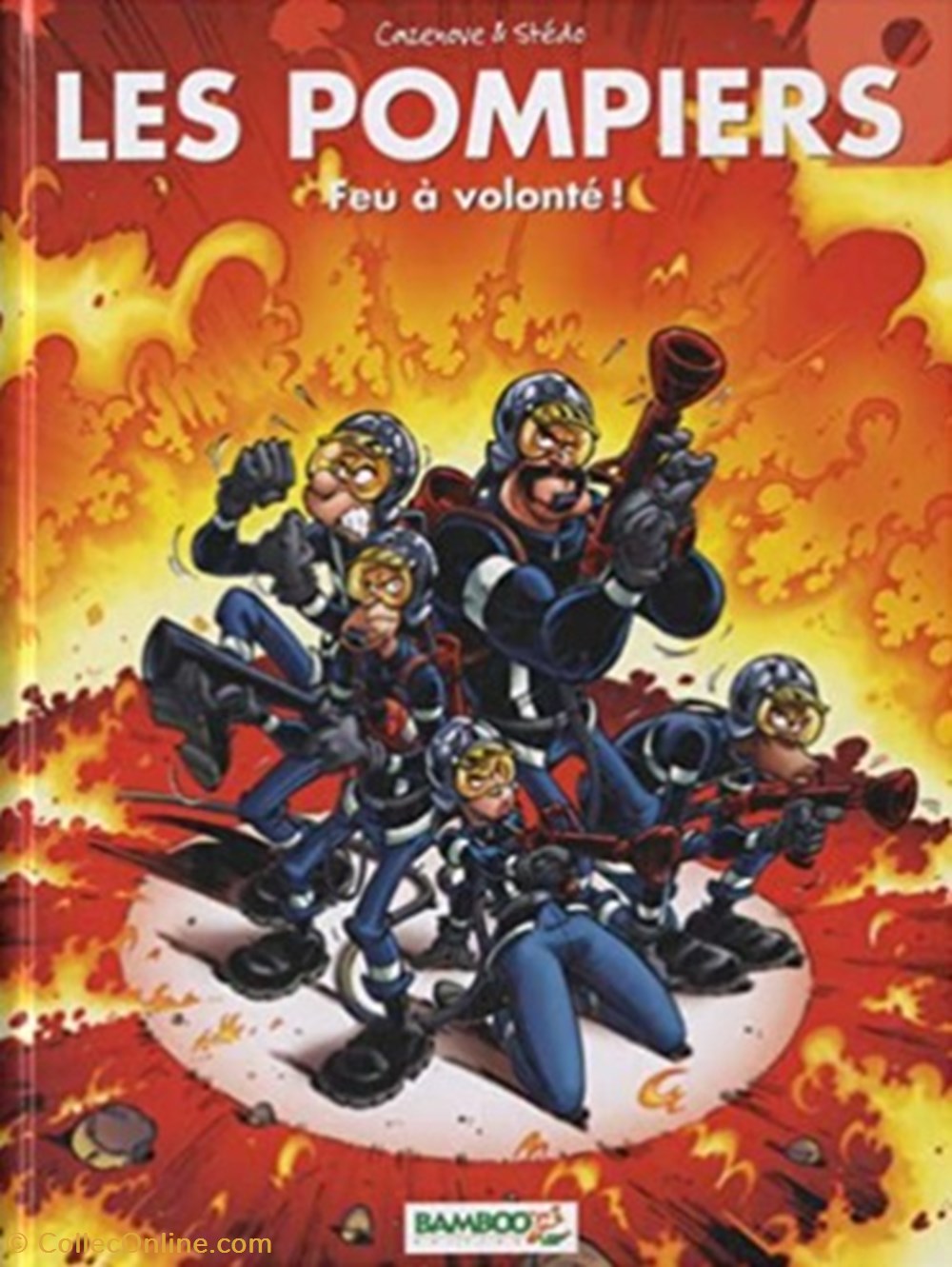 livres bd revues bandes dessinees les pompiers feu a volonte