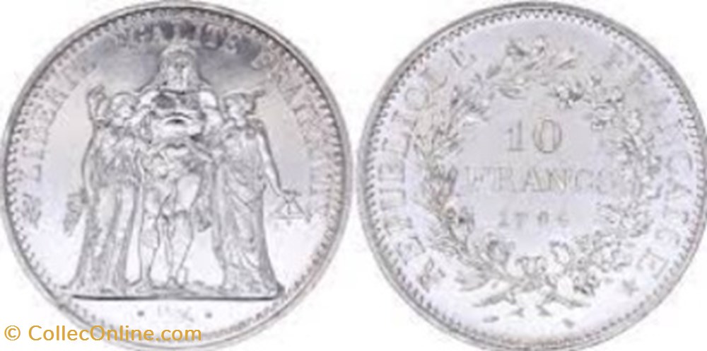 10 francs hercule 1966 monnaies monde france 10 francs hercule 1966