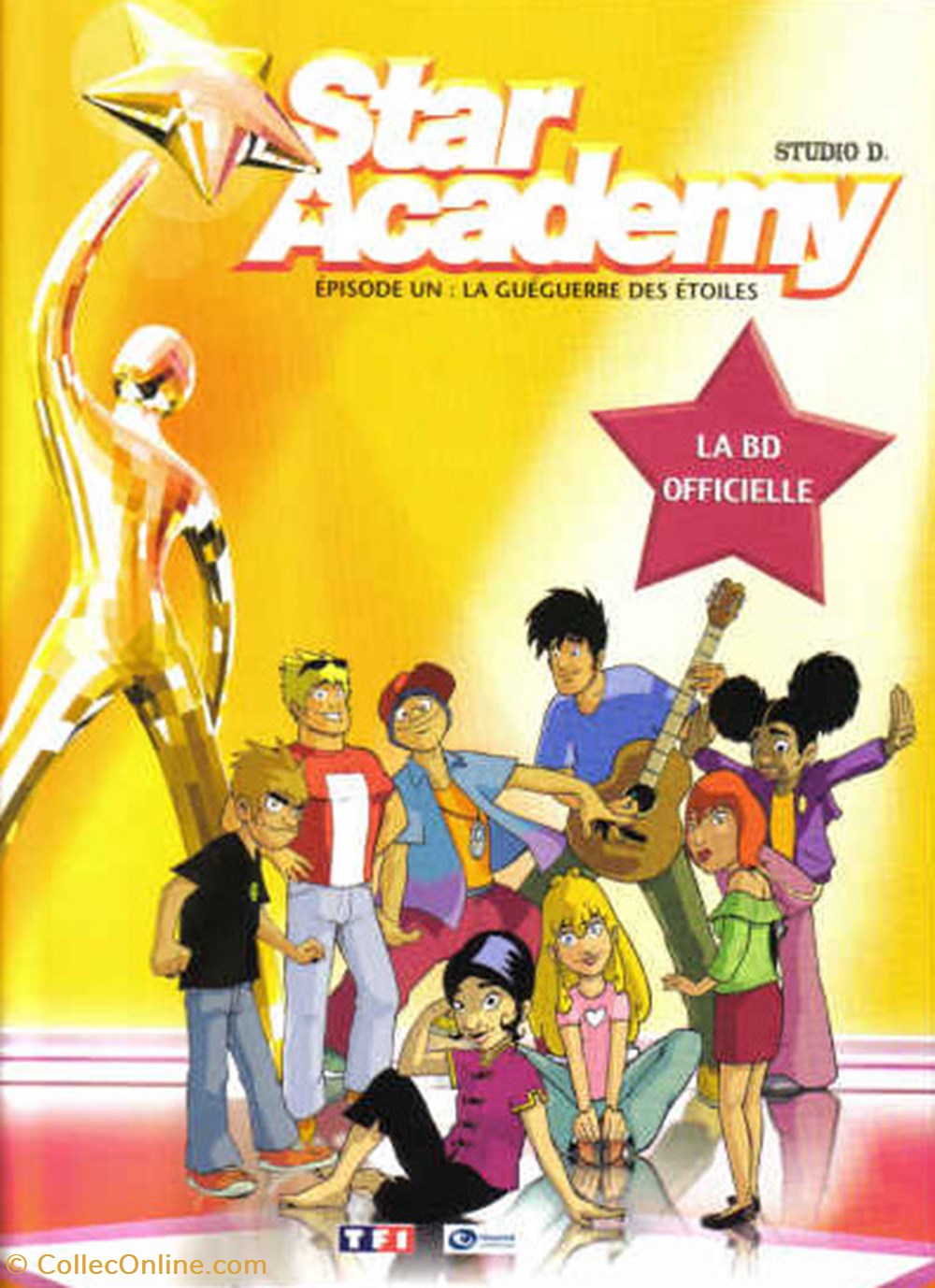 Star academy bd officielle livres revues bandes dessinees star academy bd officielle