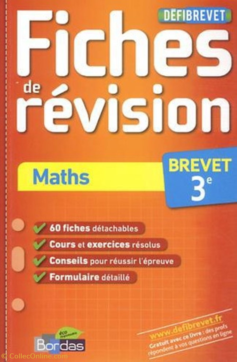 Fiches De Révision Maths Brevet 3e - Books, Comics, Magazines