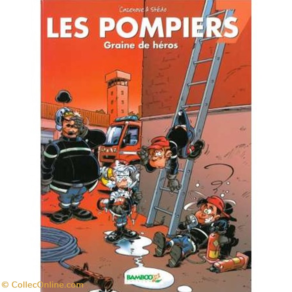 livres bd revues bandes dessinees les pompiers graine de heros
