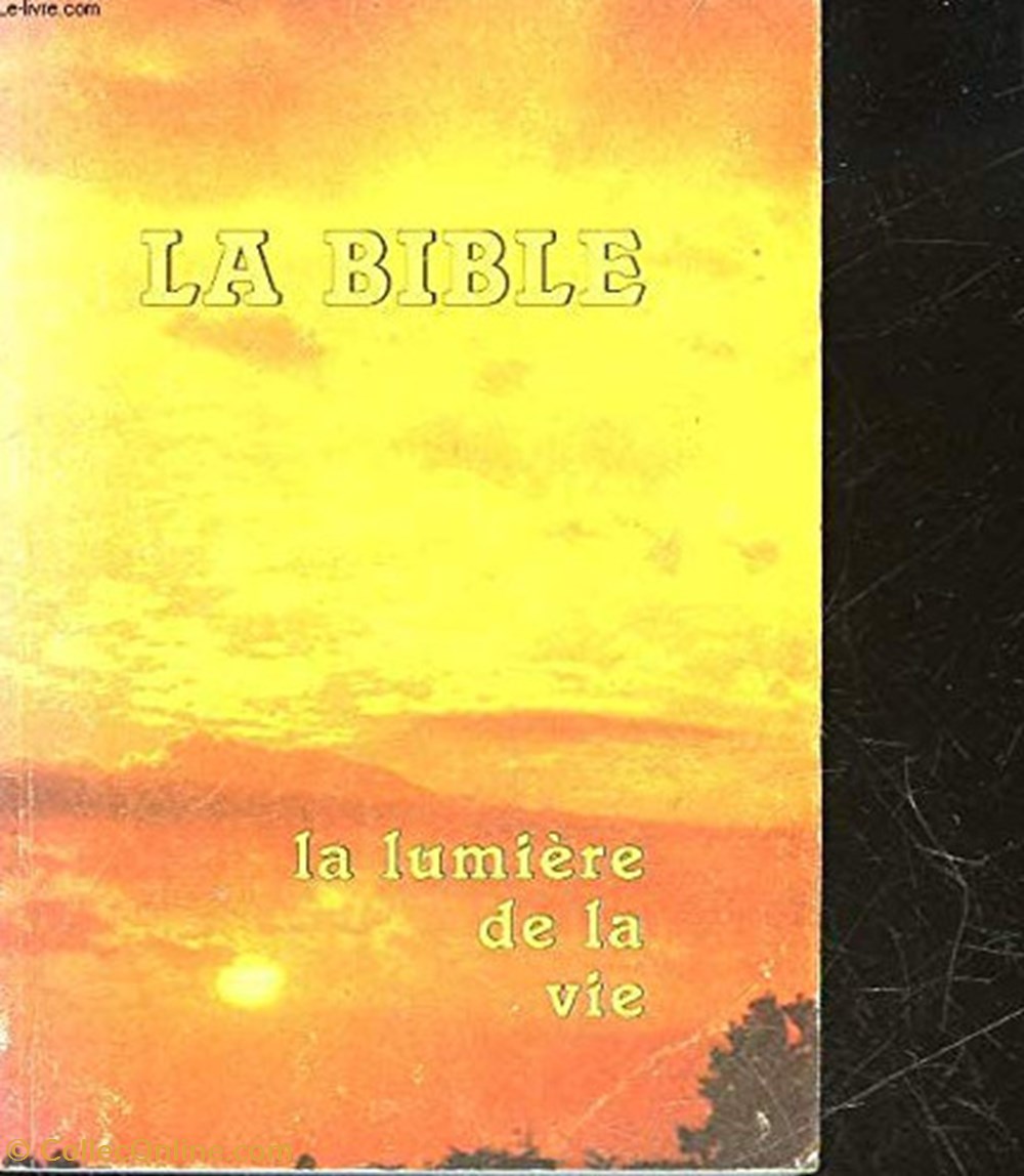 La bible, la lumière de la vie livres bd revues la bible la lumiere de la vie