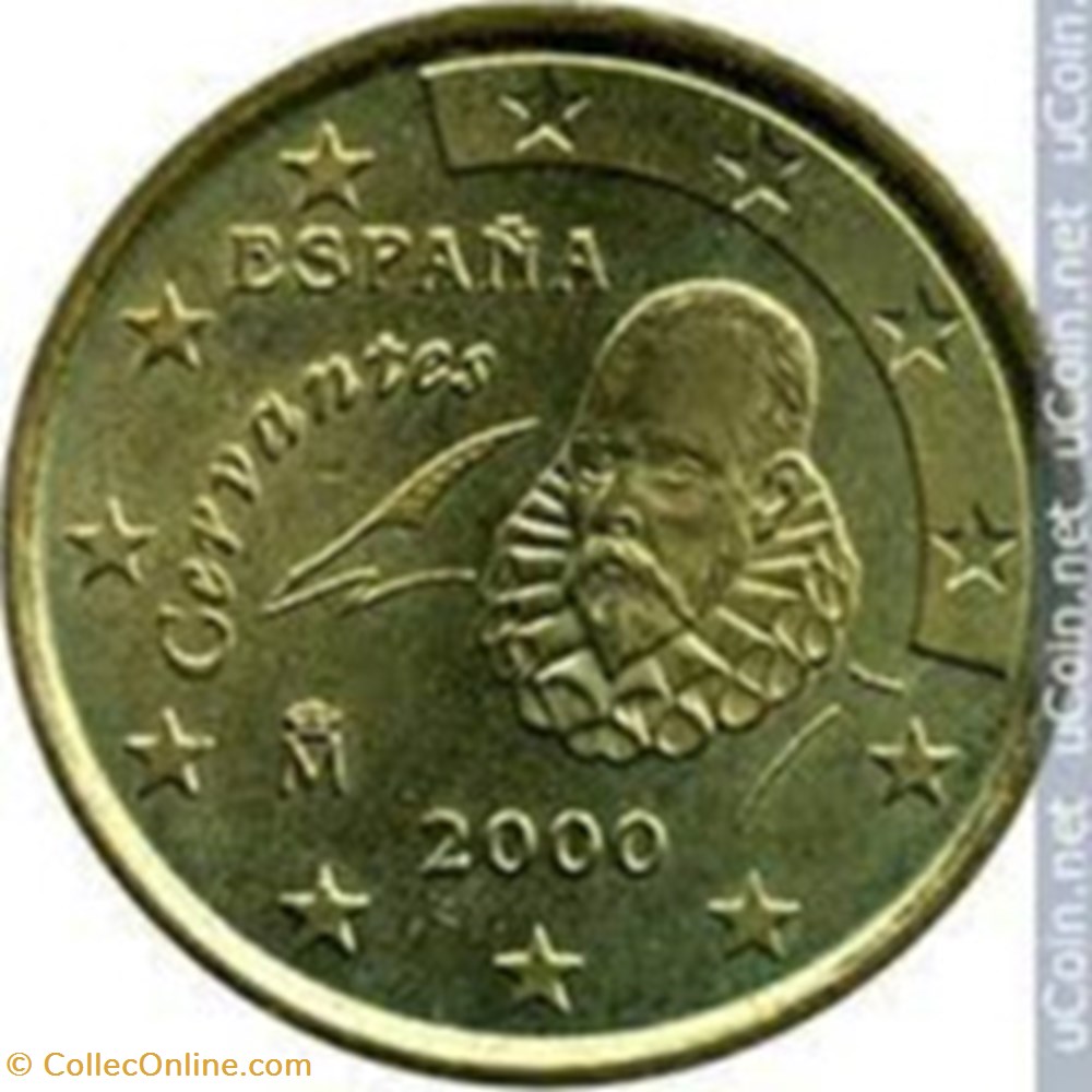 10 cts euro Espagne 2000 monnaies monde 10 cts euro espagne 2000