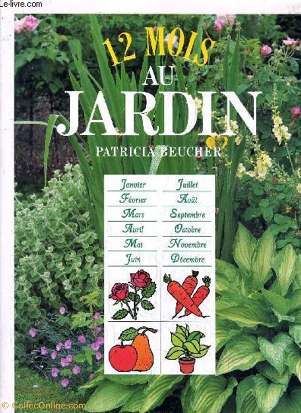livres bd revues 12 mois au jardin