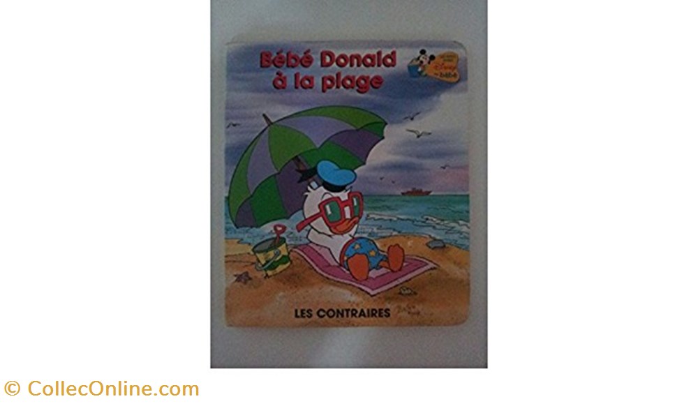 Bé bé Donald à la plage livres bd revues be be donald a la plage