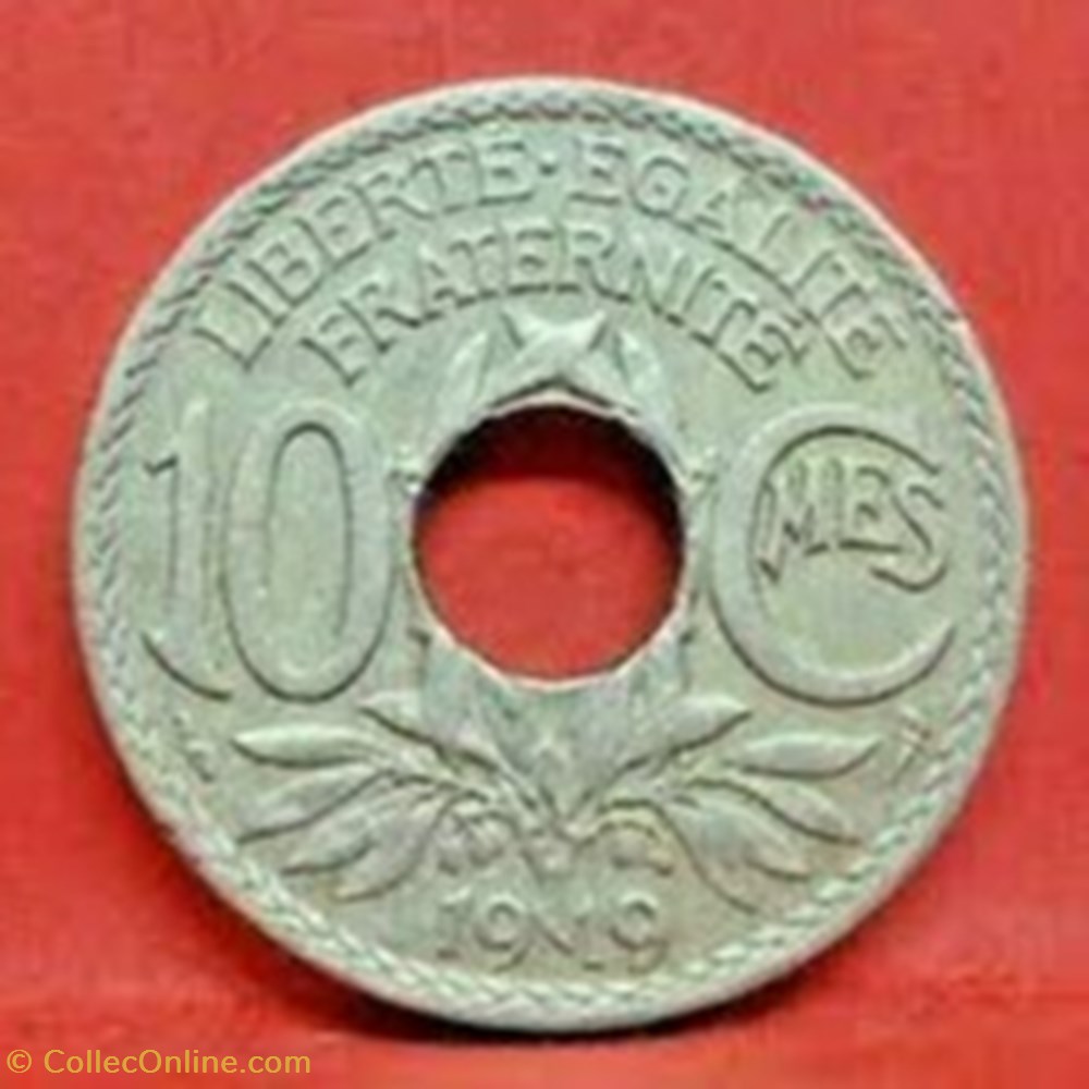 10 cts lindauer 1919 monnaies monde france 10 cts lindauer 1919