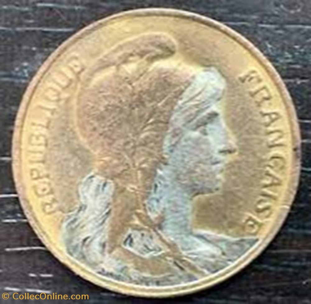 5 cts Marianne 1916 monnaies monde france 5 cts marianne 1916