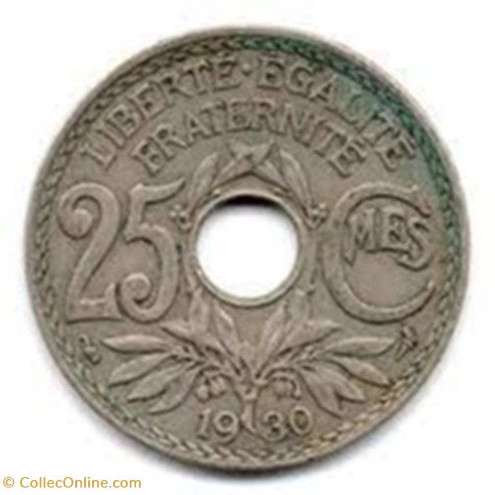 25 cts lindauer 1930 monnaies monde france 25 cts lindauer 1930