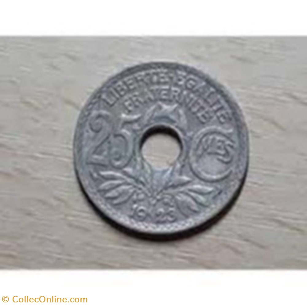 monnaies monde france 25 cts lindauer 1923