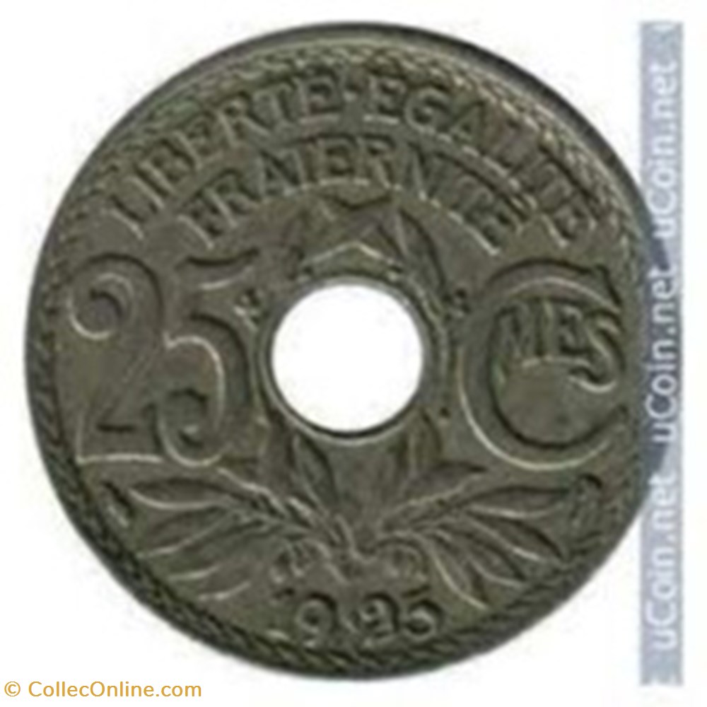 25 cts lindauer 1925 monnaies monde france 25 cts lindauer 1925