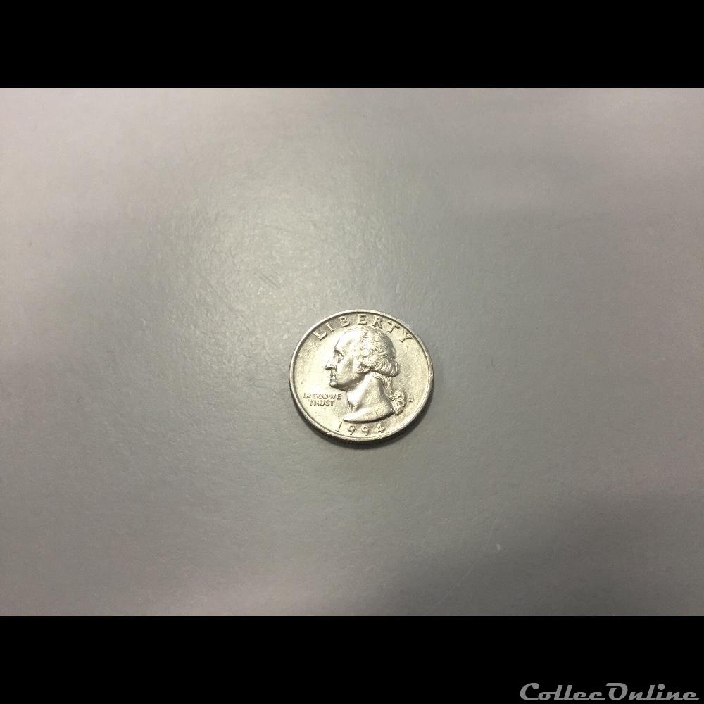 monnaie un quart de dollar