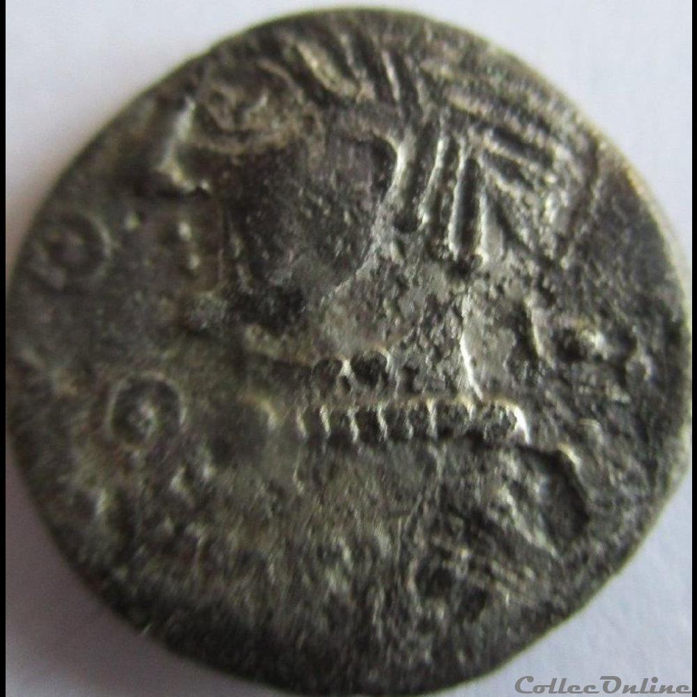 Série 67 DT 568 quinaire au cavalier monnaie antique gauloise serie 67 dt 568 quinaire au cavalier