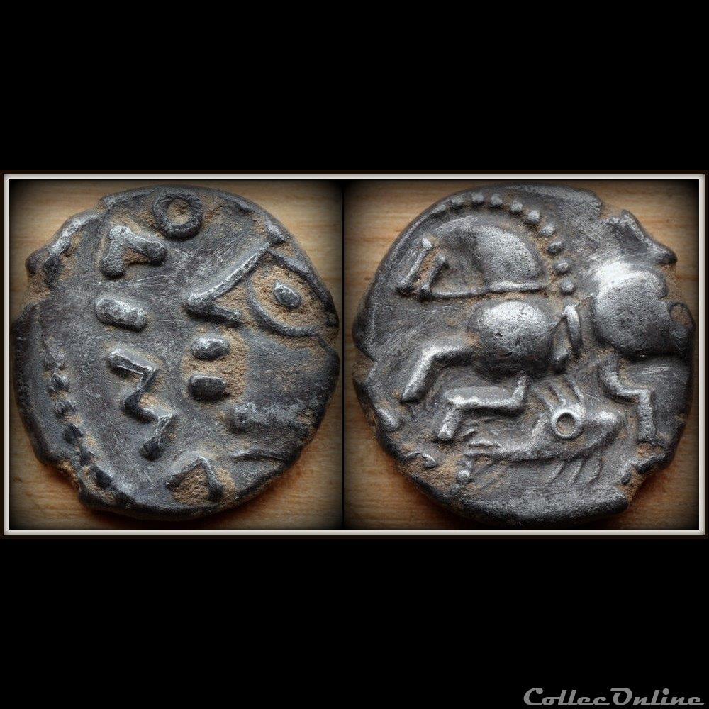 monnaie antique gauloise denier solima colima