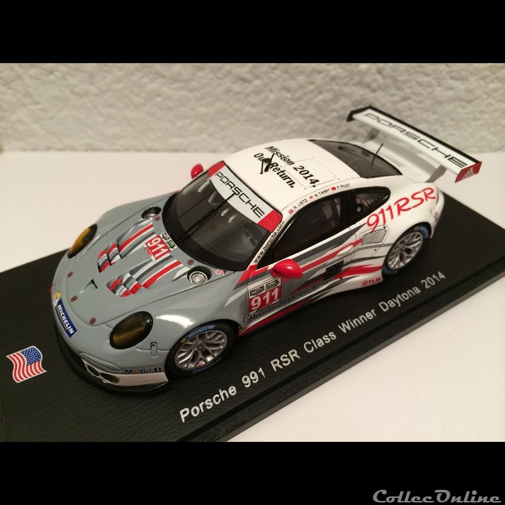 PORSCHE 991 RSR - 24h DAYTONA 2014 5 modele reduit voiture porsche 991 rsr 24h daytona 2014