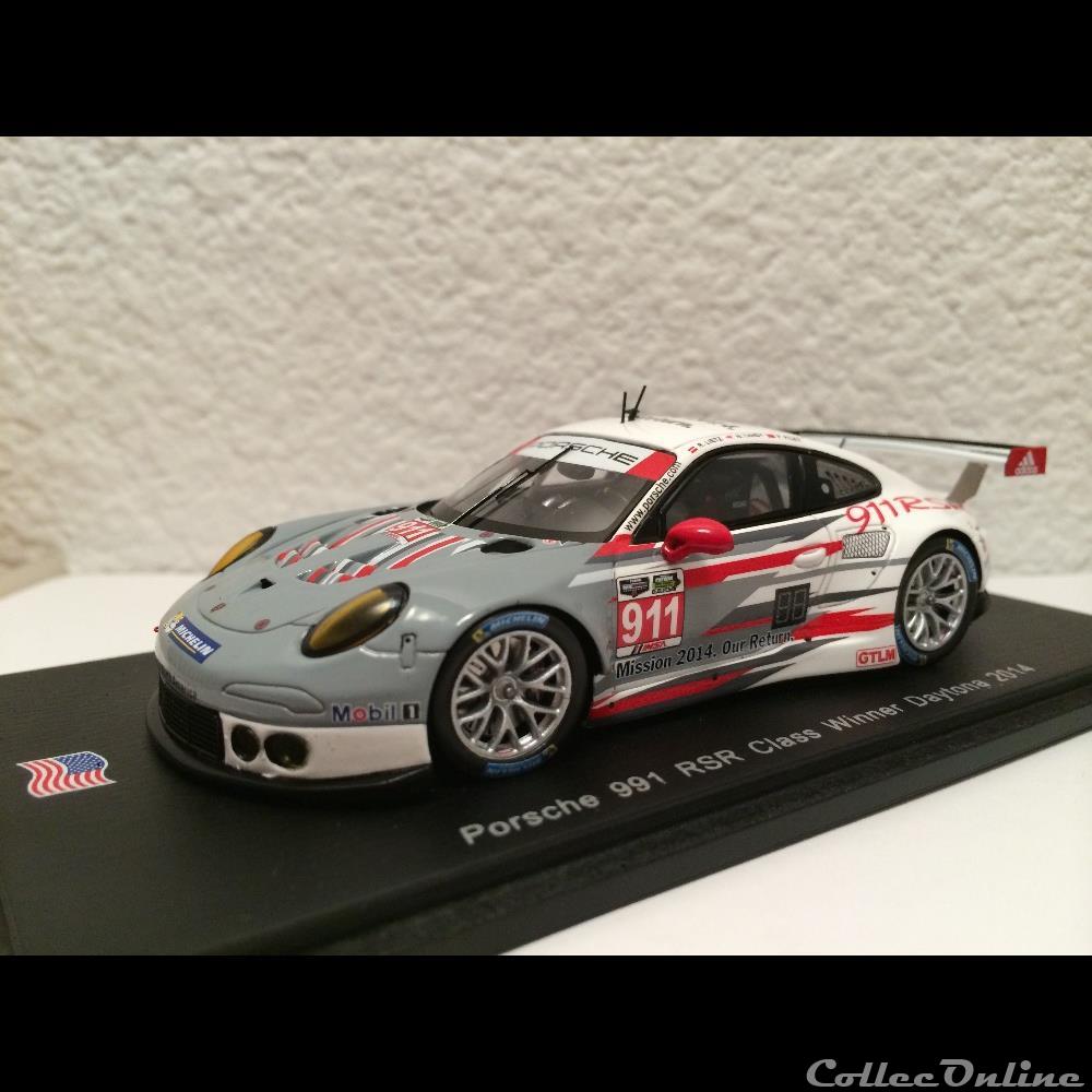 PORSCHE 991 RSR - 24h DAYTONA 2014 2 modele reduit voiture porsche 991 rsr 24h daytona 2014