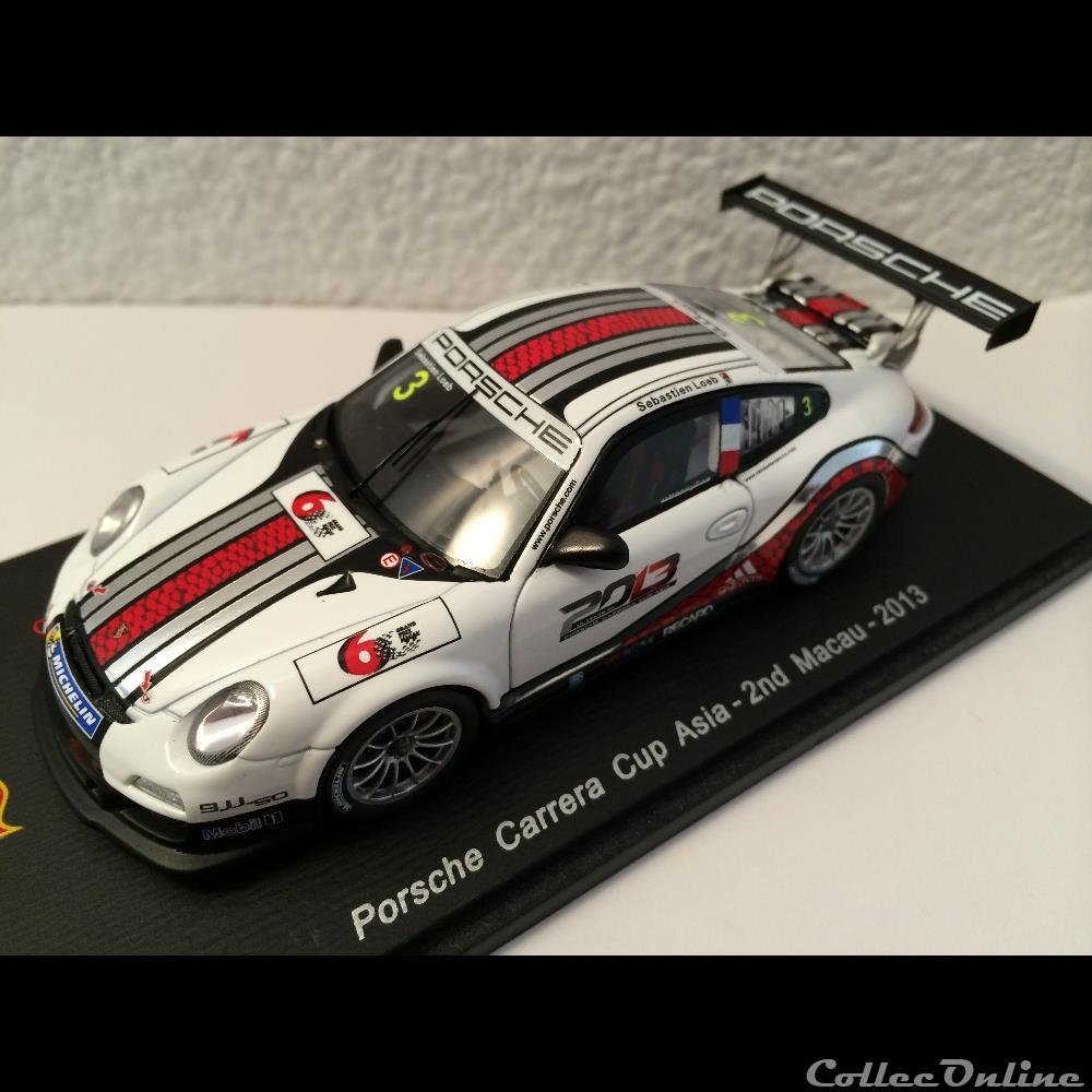 PORSCHE 997 GT3 CARRERA CUP - GT CUP MACAU 2013 3 modele reduit voiture porsche 997 gt3 carrera cup gt cup macau 2013