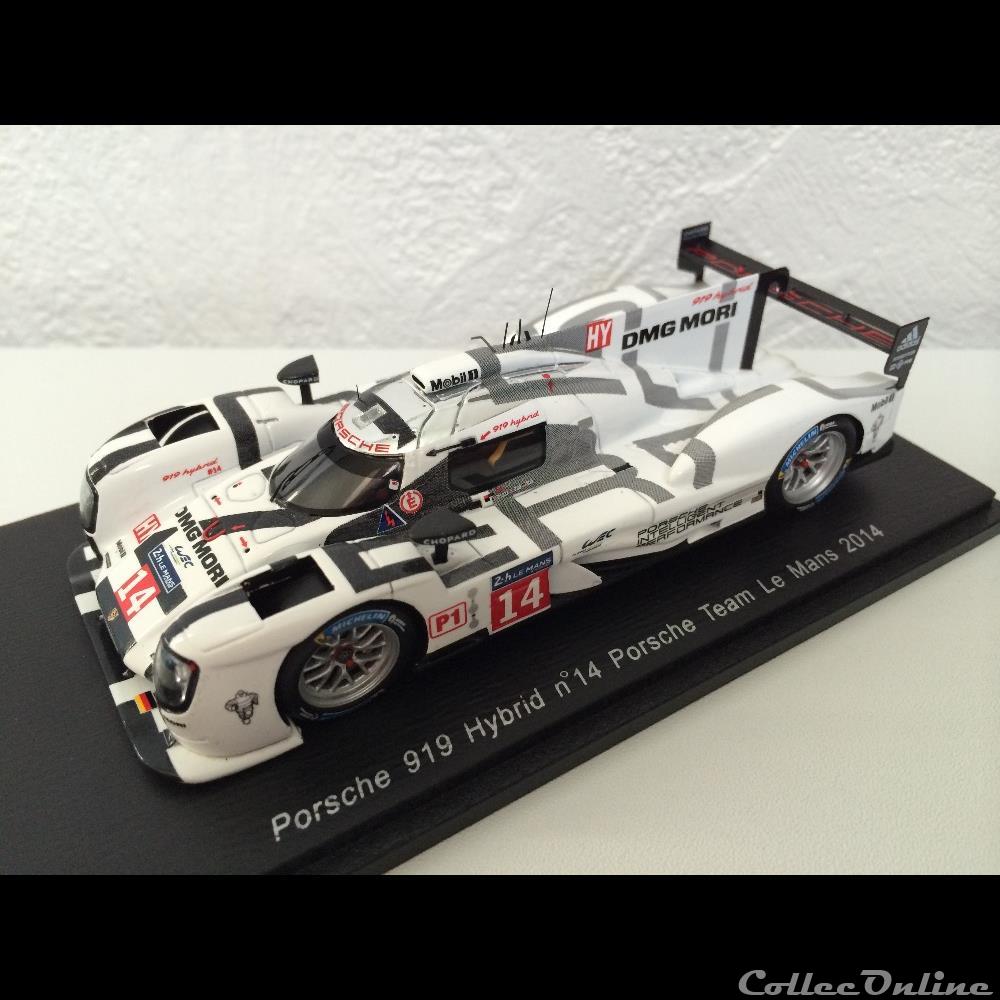 PORSCHE 919 HYBRID - LE MANS 2014 5 modele reduit voiture porsche 919 hybrid le mans 2014