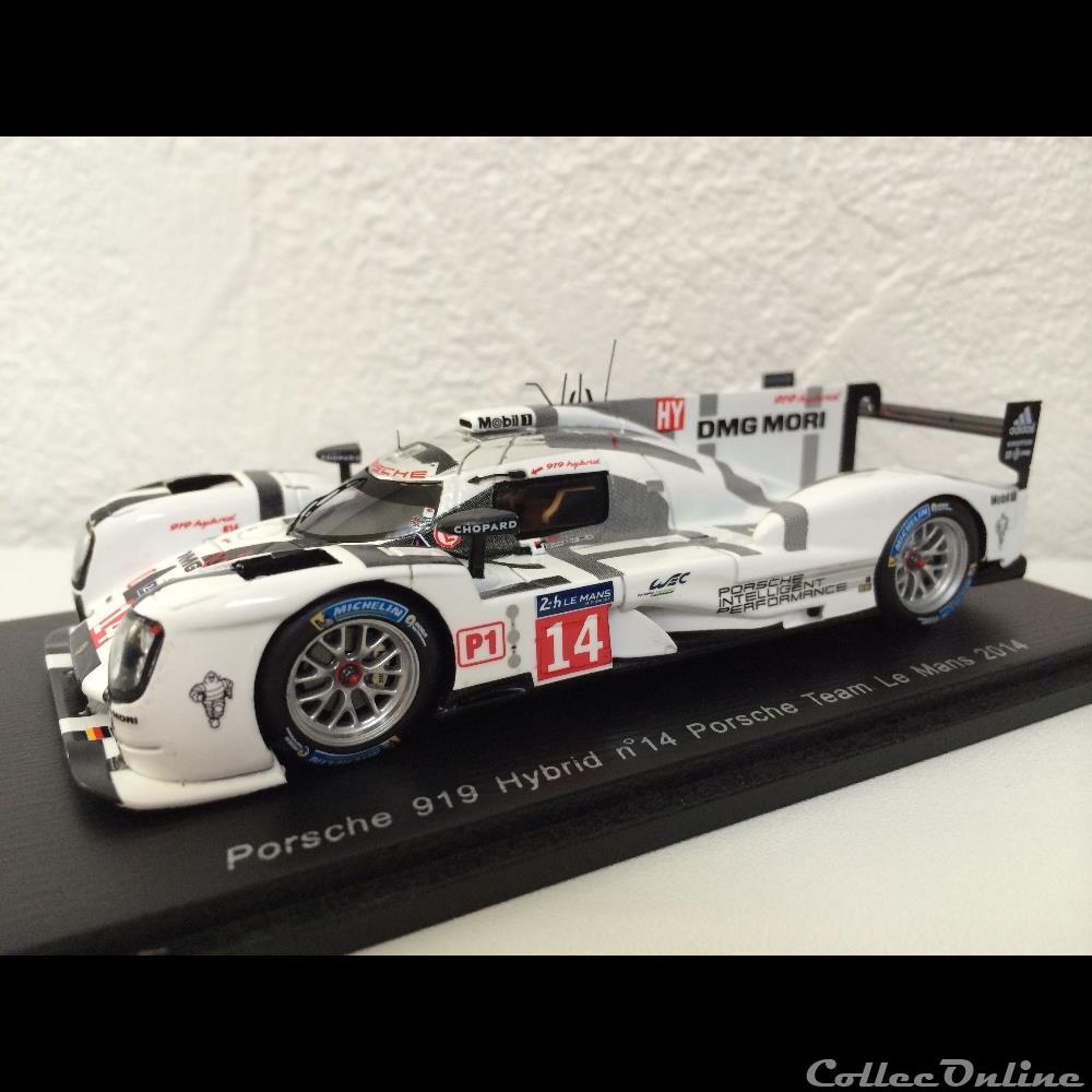 PORSCHE 919 HYBRID - LE MANS 2014 4 modele reduit voiture porsche 919 hybrid le mans 2014