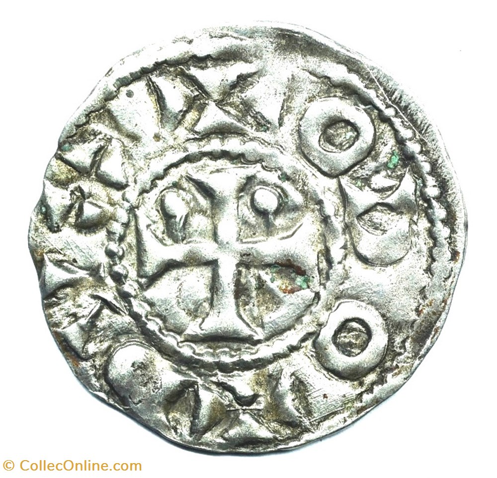 Berry Déols Denier Eudes l'Ancien monnaies europe medievale france feodales berry deols denier eudes ancien