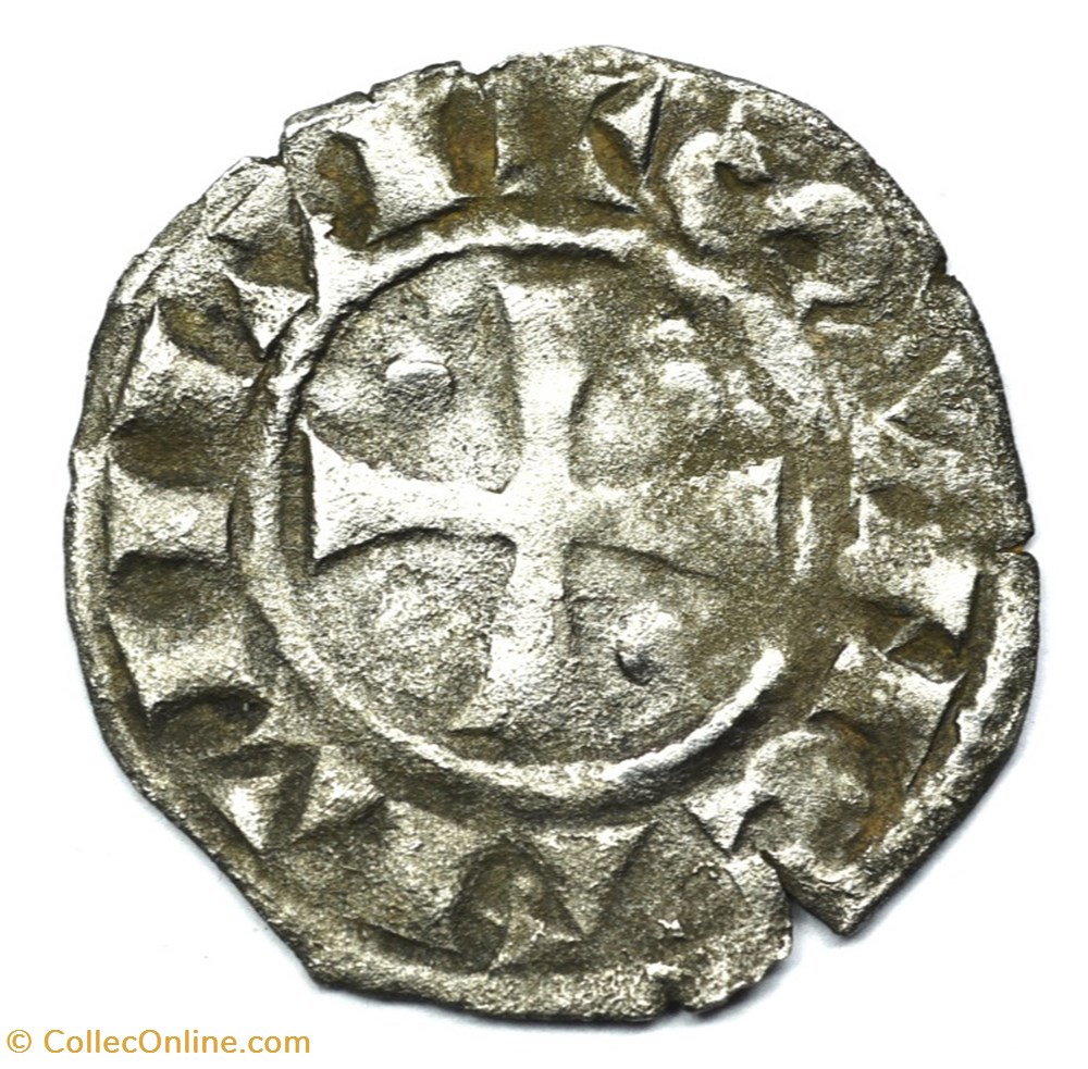 monnaies europe medievale france feodales berry saint aignan denier henri ii de donzy