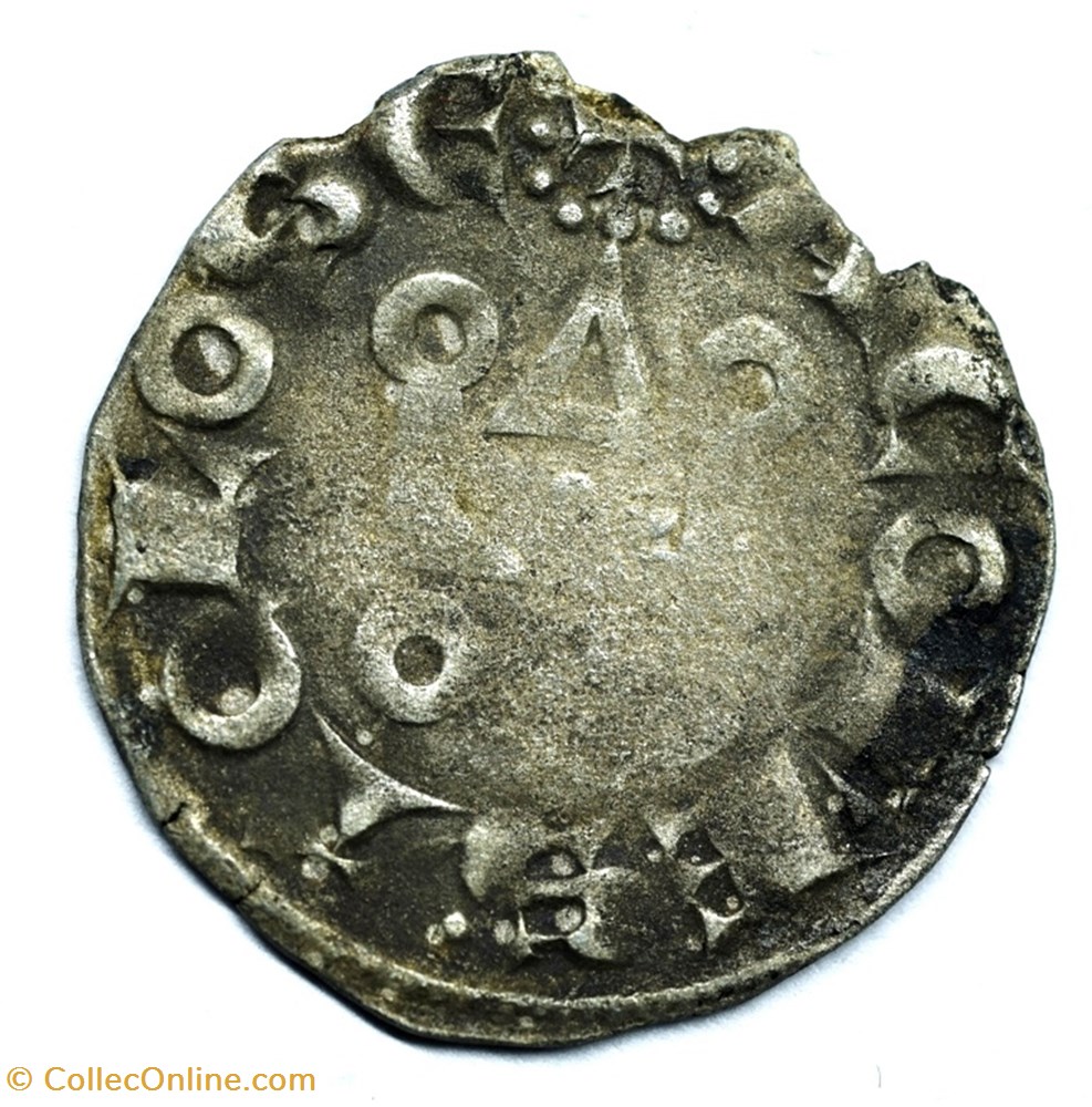 Provence Marquisat de Provence Denier Alphonse de Poitiers monnaies europe medievale france feodales provence marquisat de provence denier alphonse de poitiers