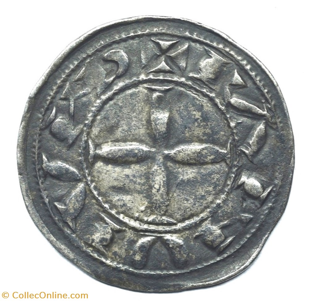 Languedoc Albi Denier Raimond monnaies europe medievale france feodales languedoc albi denier raimond