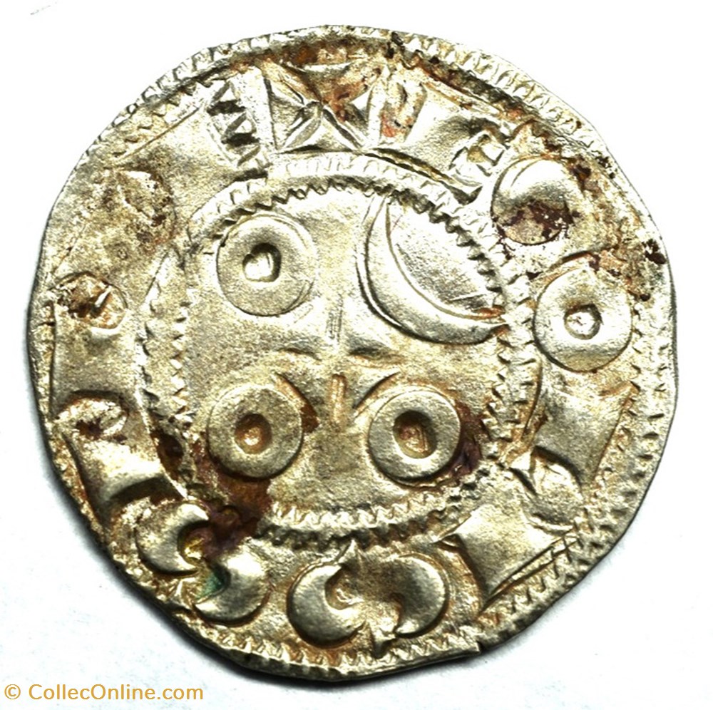 Angoumois Comté d'Angoulème Denier Louis monnaies europe medievale france feodales angoumois comte angouleme denier louis