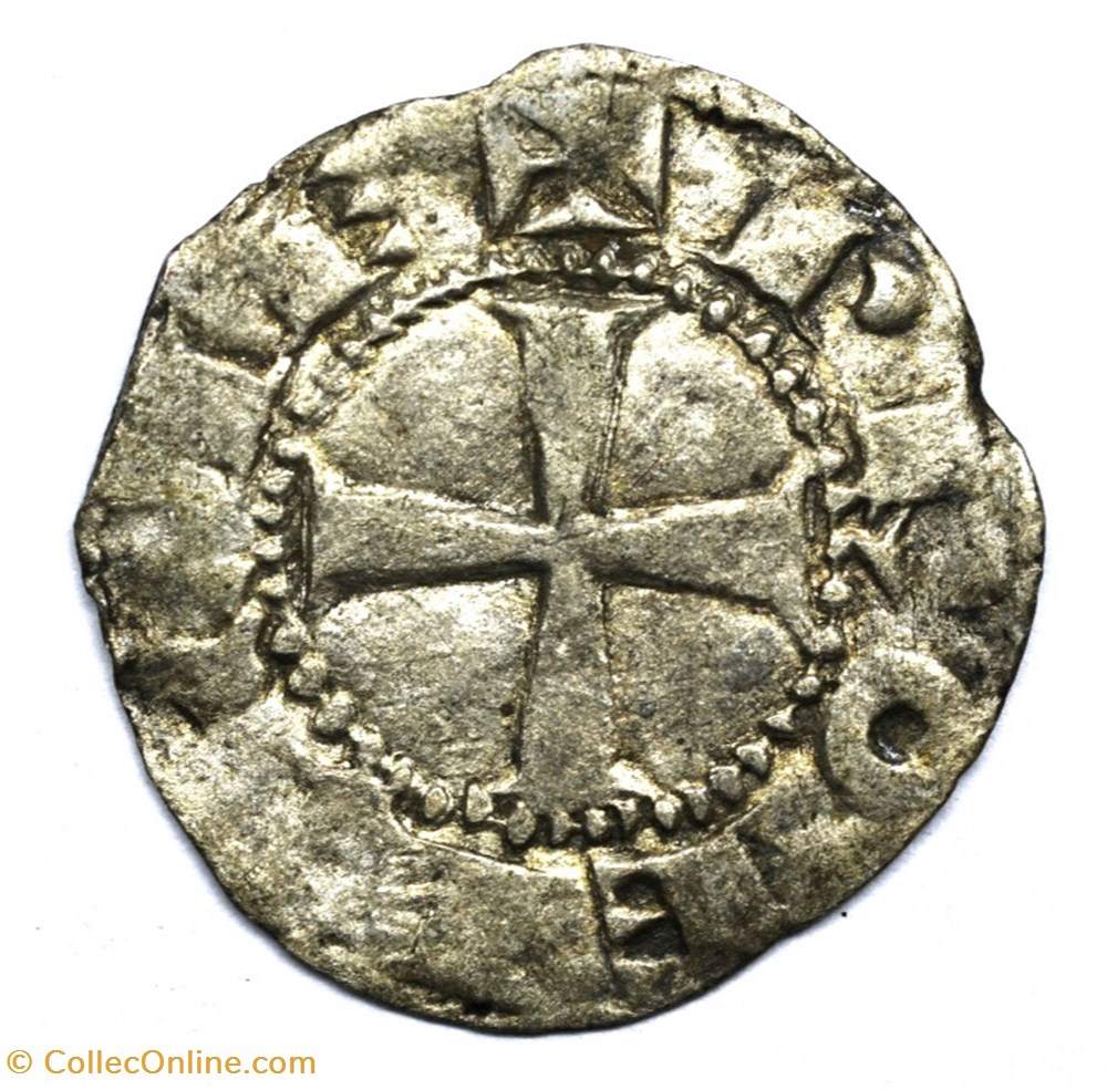 monnaies europe medievale france feodales provence forcalquier denier guillaume iv de sabran