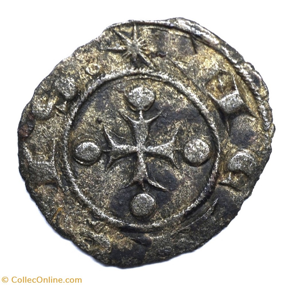 monnaies europe medievale france feodales provence avignon obole barral de baux podestat