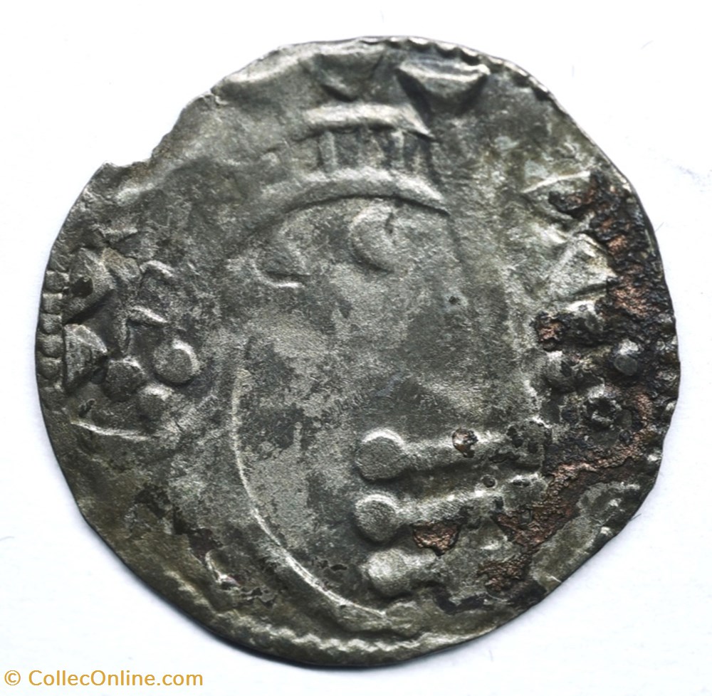 Berry Saint Aignan Denier anonyme (XI° s) monnaie france feodale berry saint aignan denier anonyme xi s