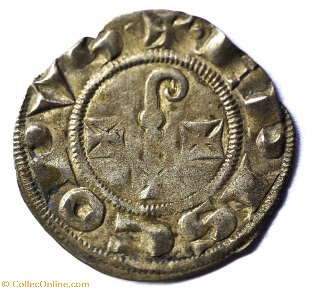 Languedoc Cahors Denier Guillaume de Cardaillac monnaies europe medievale france feodales languedoc cahors denier guillaume de cardaillac