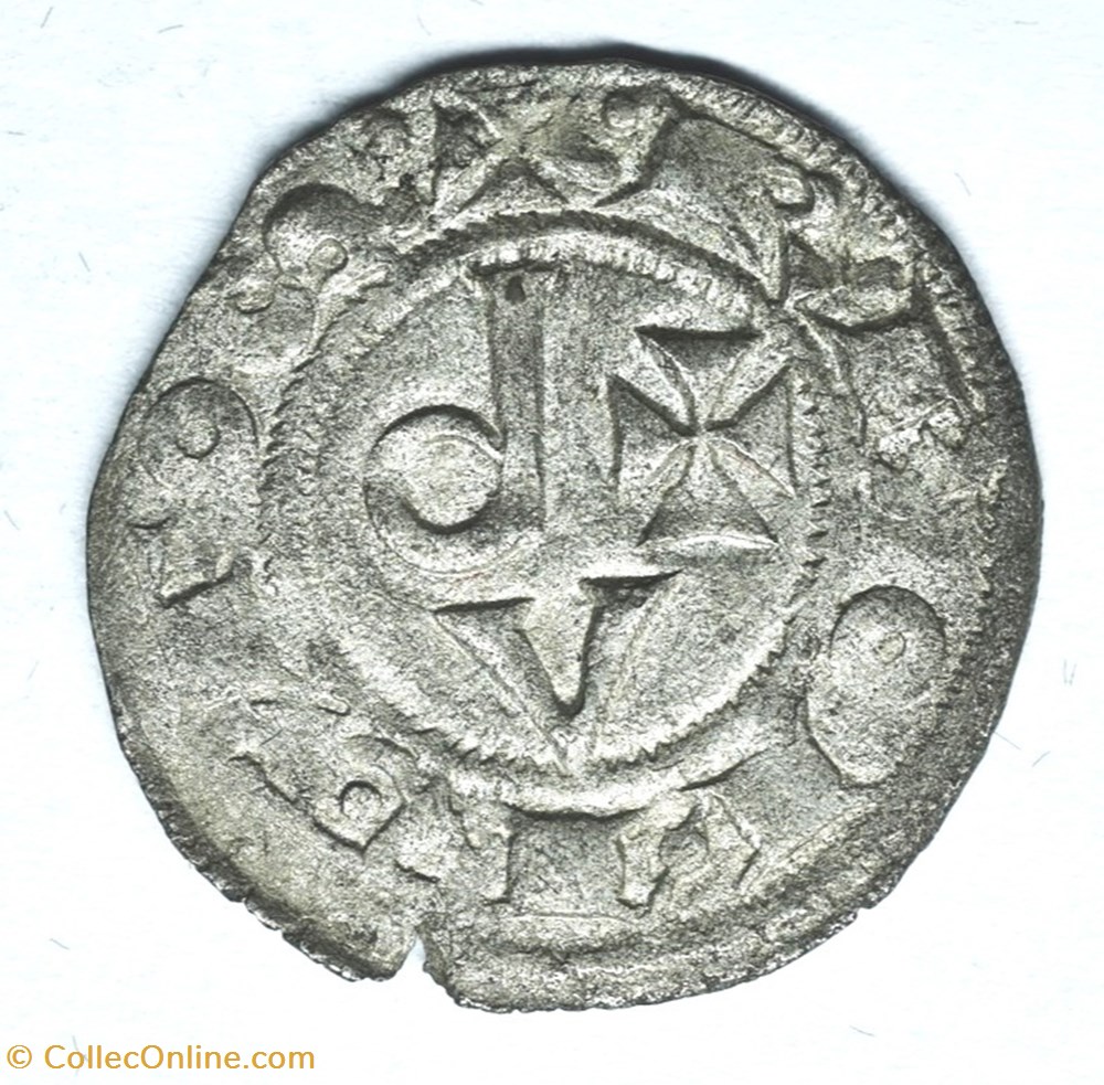 Languedoc Albi Denier Bonafos Bernard de Castenet monnaies europe medievale france feodales languedoc albi denier bonafos bernard de castenet