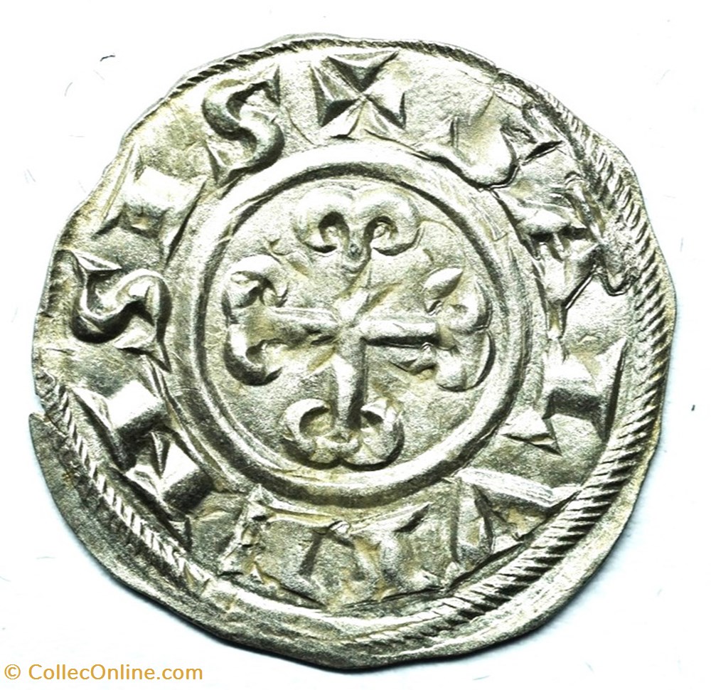 Languedoc Anduze et St Sauves Denier ou Bernardin Bernard II monnaies europe medievale france feodales languedoc anduze et st sauves denier ou bernardin bernard ii