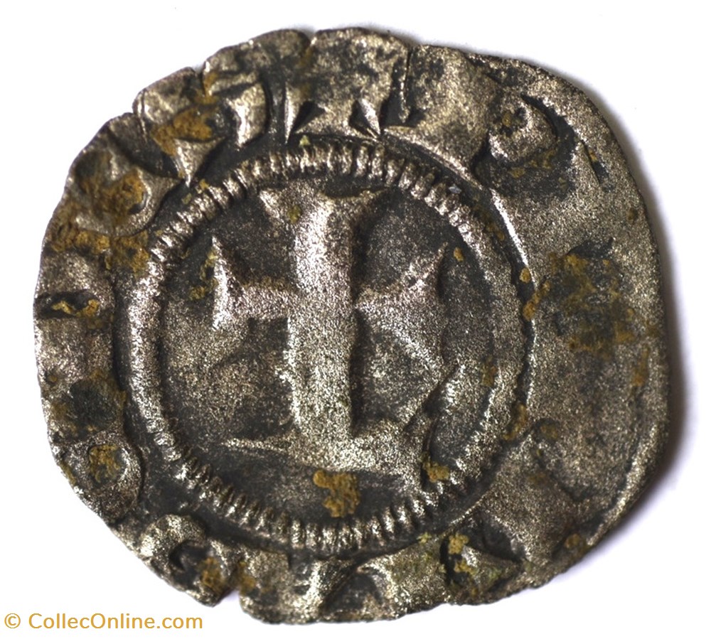 Lyonnais Archevêché de Lyon Denier anonyme monnaies europe medievale france feodales lyonnais archeveche de lyon denier anonyme
