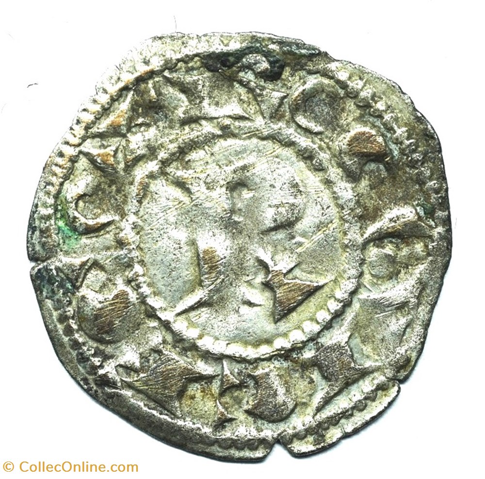 Languedoc Béziers Denier Roger II monnaies europe medievale france feodales languedoc beziers denier roger ii