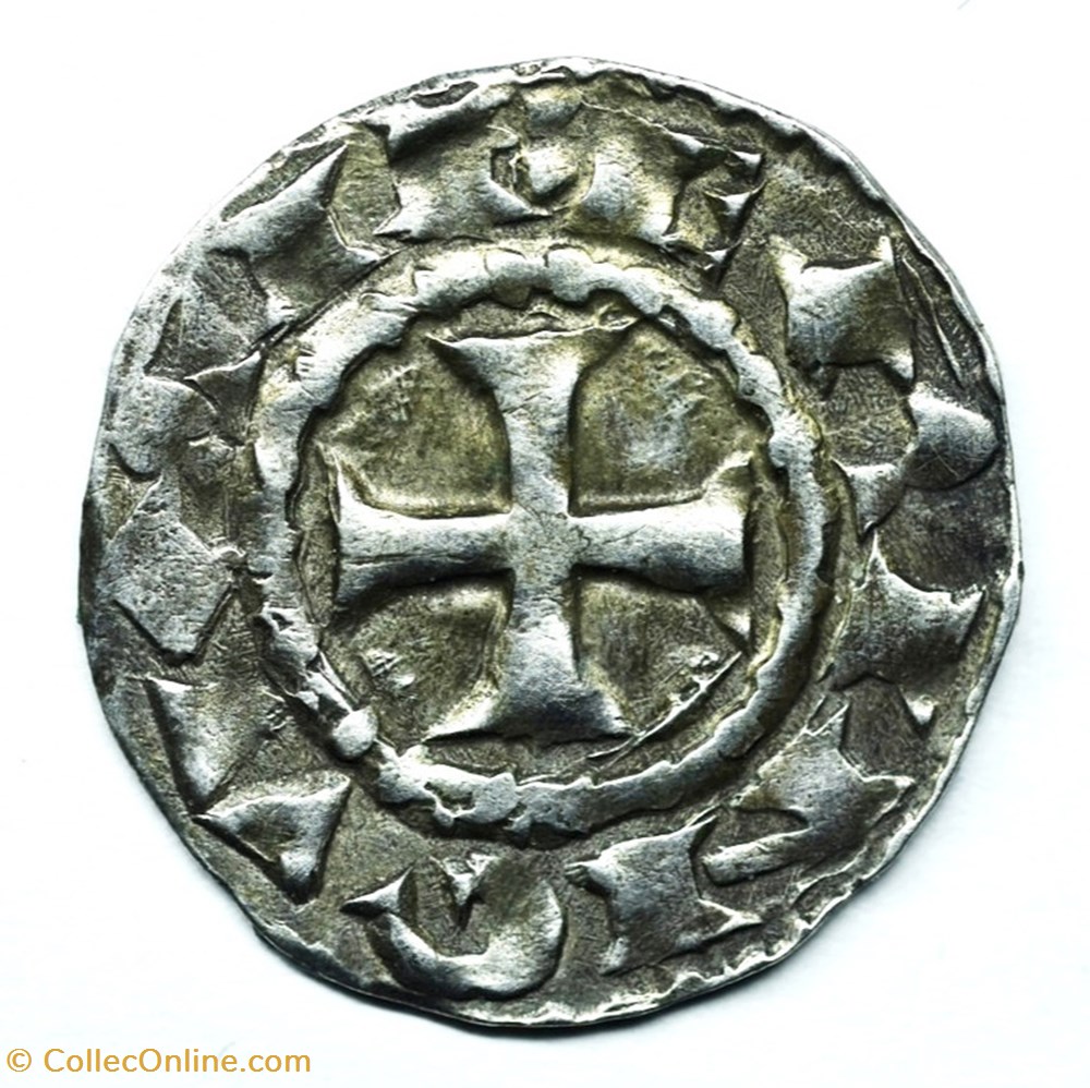 Languedoc Narbonne Denier Raymond Berenger monnaies europe medievale france feodales languedoc narbonne denier raymond berenger
