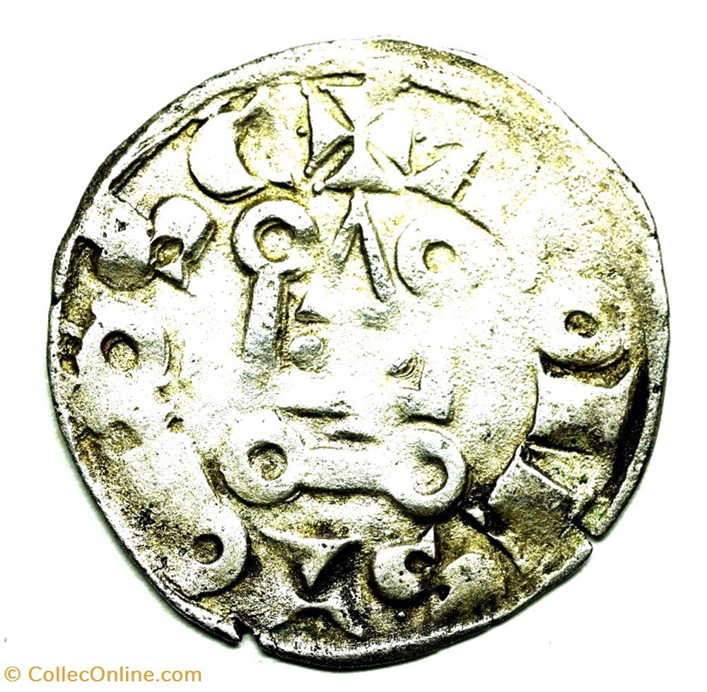 monnaies europe medievale france feodales provence marquisat de provence denier alphonse de poitiers