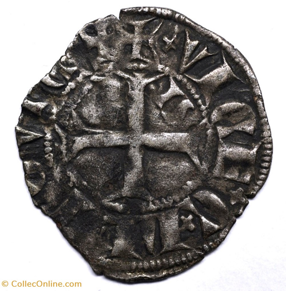 Limousin Vicomté de Limoges Denier Jean III monnaies europe medievale france feodales limousin vicomte de limoges denier jean iii