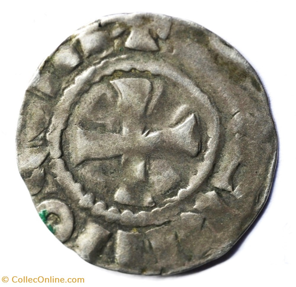 Auvergne Brioude Denier Guillaume II monnaies europe medievale france feodales auvergne brioude denier guillaume ii